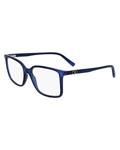Salvatore Ferragamo 54 mm Crystal Navy Eyeglass Frames