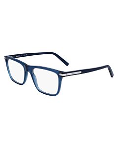 Salvatore Ferragamo 55 mm Crystal Navy Blue Eyeglass Frames