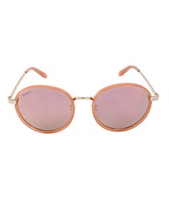 Salvatore Ferragamo 55 mm Pink/Gold Sunglasses