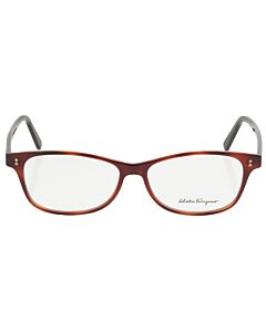 Salvatore Ferragamo 55 mm Tortoise, Black Eyeglasses Eyeglass Frames