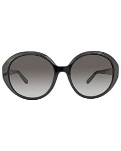 Salvatore Ferragamo 57 mm Black Sunglasses