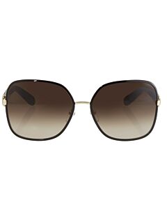 Salvatore Ferragamo 59 mm Light Gold / Azure Sunglasses