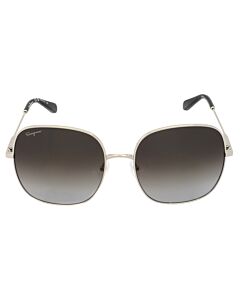 Salvatore Ferragamo 59 mm Silver Sunglasses