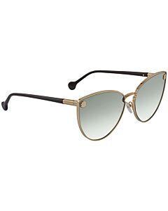 Salvatore Ferragamo 64 mm Gold Tone Sunglasses