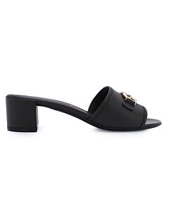 Salvatore Ferragamo Ladies Black Rhodes Gancini Sandals