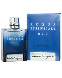 Salvatore Ferragamo Men's Acqua Essenziale Blu EDT 1.7 oz Fragrances 8052464891450