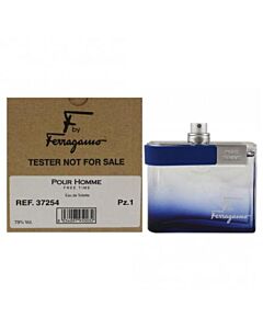 Salvatore Ferragamo Men's F EDT Spray 3.4 oz (Tester) Fragrances 8034097950032