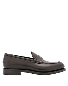 Salvatore Ferragamo Men's Herren Black Leather Penny Loafers