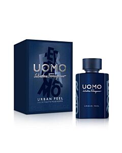 Salvatore Ferragamo Men's Uomo Urban Feel EDT Spray 0.17 oz Fragrances 8052086377585
