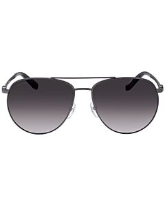 Salvatore Ferragamo 60 mm Shiny Ruthenium Sunglasses