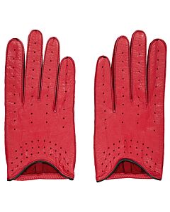 Sauso Red Tuukka Deer Unlined Gloves, Brand Size 7.5