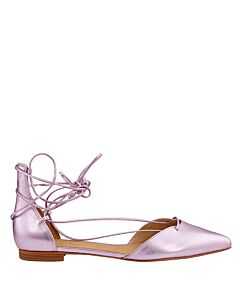 Schutz Neida Lace-Up D'Orsay in Pink