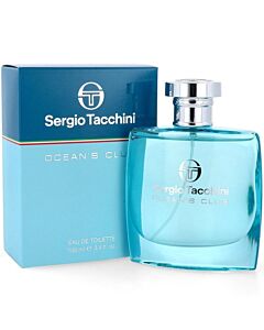 Sergio Tacchini Men's Ocean Club EDT Spray 3.4 oz Fragrances 810876033596