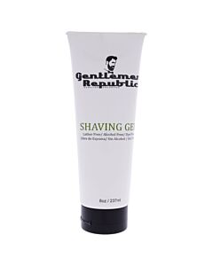 Shaving Gel by Gentlemen Republic for Men - 8 oz Shaving Gel