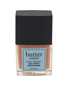 Sheer Wisdom Nail Tinted Moisturizer - Light by Butter London for Women - 0.4 oz Nail Lacquer
