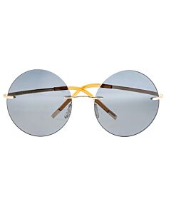 Simplify Christian 54 mm Gold Sunglasses