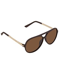 Simplify Spencer 57 mm Brown Sunglasses