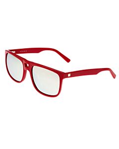 Sixty One Morea 57 mm Red Sunglasses