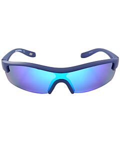 Skechers 00 mm Matte Blue Sunglasses