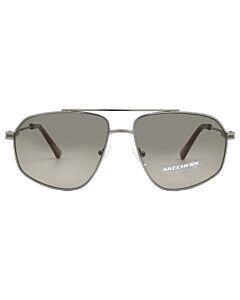Skechers 58 mm Shiny Gunmetal Sunglasses
