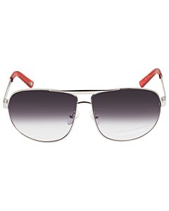Skechers 65 mm Shiny Light Nickel Sunglasses