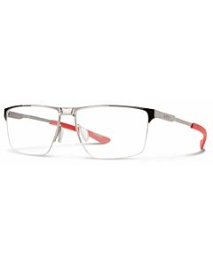 Smith Optics 58 mm Silver Tone Eyeglass Frames