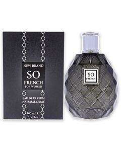 So French by New Brand for Women - 3.3 oz EDP Spray
