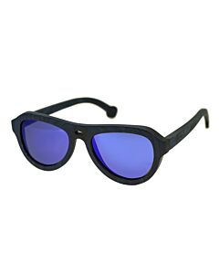 Spectrum Machado 53 mm Blue Sunglasses