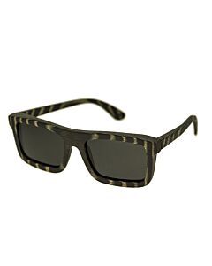 Spectrum Ward 53 mm Black Stripe Sunglasses
