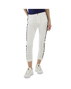 Stella McCartney Cropped Jeans With Side Logo