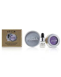 Stila Ladies Magnificent Metals Foil Finish Eye Shadow With Mini Stay All Day Liquid Eye Primer # Metallic Violet Makeup 094800347199