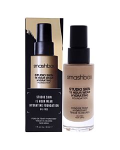 Studio Skin 24 Hour Wear Hydrating Foundation - 2.18 Light-Medium With Neutral Undertone by Smashbox for Women - 1.0 oz Foundation