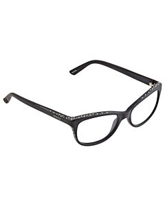 Swarovski 50 mm Black Eyeglass Frames
