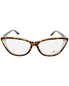Swarovski 53 mm Tortoise Eyeglass Frames