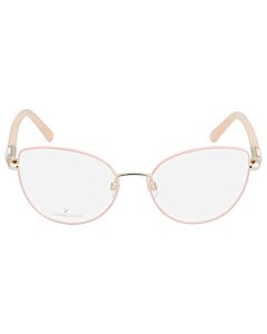 Swarovski 54 mm Pink Eyeglass Frames