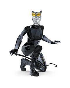 Swarovski Black Crystal Batman DC Catwoman Figurine