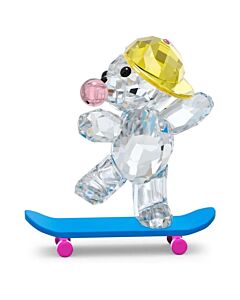 Swarovski Crystal Kris Bear Skaterbear Figurine