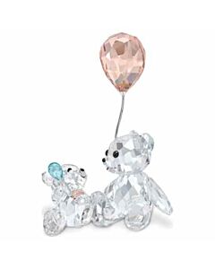 Swarovski Crystal My Little Kris Bear Mother & Baby Figurines