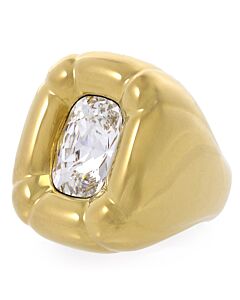 Swarovski Dulcis Gold-tone Cocktail Ring, Size 58