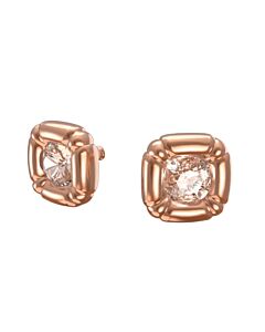 Swarovski Ladies Dulcis Rose Gold Stud Earrings