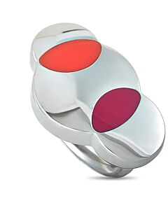 Swatch Spott Drops Stainless Steel and Resin Ring