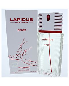 Ted Lapidus Men's Lapidus Pour Homme Sport EDT Spray 3.4 oz Fragrances 8002135052475