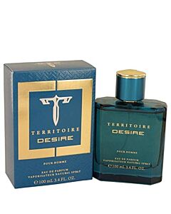 Territoire Men's Desire EDP Spray 3.4 oz Fragrances 0752084306461