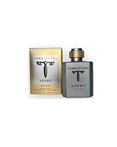 Territoire Men's Lucky EDT Spray 3.4 oz Fragrances 752084309516