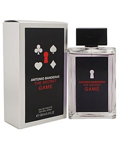 The Secret Game by Antonio Banderas for Men - 3.4 oz EDT Spray
