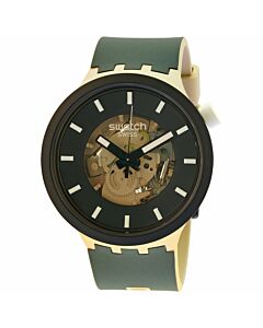 Men's The September Collection Silicone Black Dial Watch