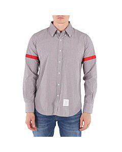 Thom Browne Men's Stripe Cotton Oxford Shirt