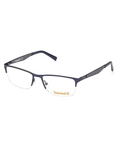 Timberland 57 mm Matte Blue Eyeglass Frames