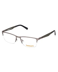 Timberland 57 mm Matte Gunmetal Eyeglass Frames