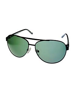 Timberland 61 mm Shiny Black Sunglasses